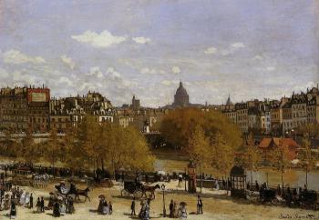 Claude Oscar Monet : Quai du Louvre